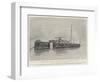 An Interrupted Target Practice, HMS Belleisle Prepared for Further Gunnery Experiments-Fred T. Jane-Framed Giclee Print