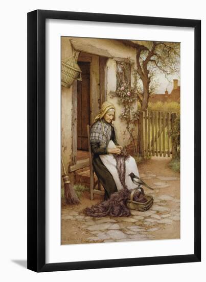 An Interruption-Charles Edward Wilson-Framed Giclee Print