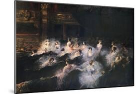 An Interval at the Opera-Georges Clairin-Mounted Giclee Print