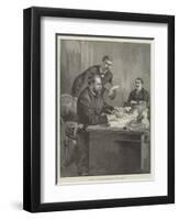 An Interview with General Boulanger-Thomas Walter Wilson-Framed Giclee Print