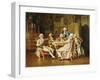 An Intriguing Idea, Dated 1883-Johann Hamza-Framed Giclee Print