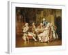 An Intriguing Idea, Dated 1883-Johann Hamza-Framed Giclee Print