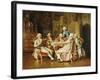 An Intriguing Idea, Dated 1883-Johann Hamza-Framed Giclee Print