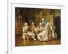 An Intriguing Idea, Dated 1883-Johann Hamza-Framed Giclee Print