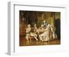 An Intriguing Idea, Dated 1883-Johann Hamza-Framed Giclee Print