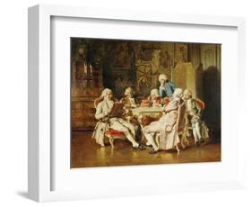 An Intriguing Idea, Dated 1883-Johann Hamza-Framed Giclee Print