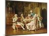 An Intriguing Idea, Dated 1883-Johann Hamza-Mounted Giclee Print