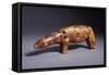 An Inuit Large Marine Ivory Polar Bear-null-Framed Stretched Canvas