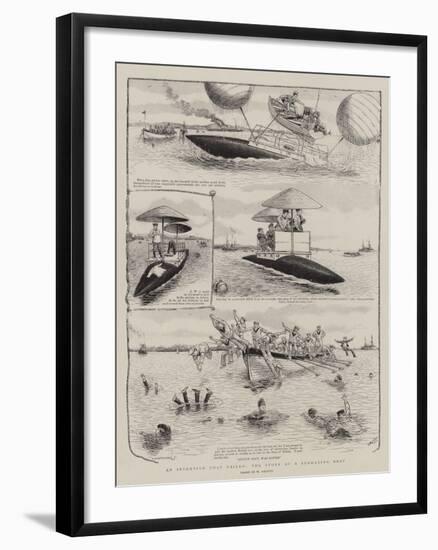 An Invention That Failed, the Story of a Submarine Boat-William Ralston-Framed Giclee Print