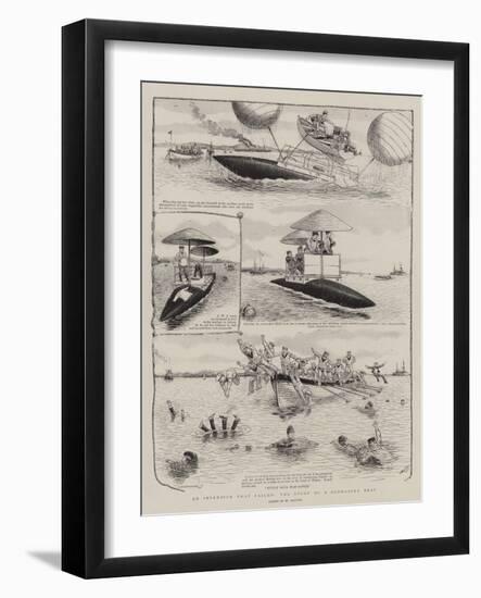 An Invention That Failed, the Story of a Submarine Boat-William Ralston-Framed Giclee Print