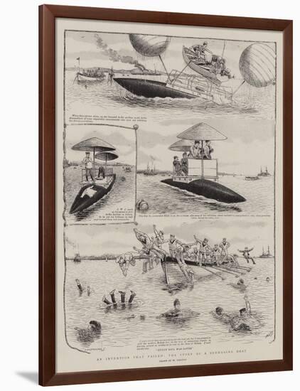 An Invention That Failed, the Story of a Submarine Boat-William Ralston-Framed Giclee Print
