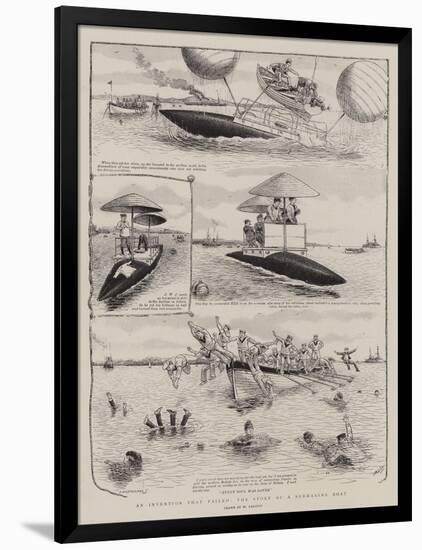 An Invention That Failed, the Story of a Submarine Boat-William Ralston-Framed Giclee Print