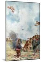 An Inversion a Little Close to the Ground, 1918-Francois Flameng-Mounted Giclee Print