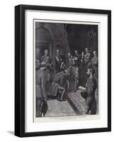 An Investiture at Government House, Melbourne-Sydney Prior Hall-Framed Giclee Print