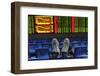 An Investor Puts His Feet onto the Back of a Chairs-Jianan Yu-Framed Photographic Print