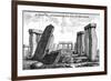 An Inward View of Stonehenge from Behind the High Altar, 1760-null-Framed Giclee Print