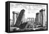 An Inward View of Stonehenge from Behind the High Altar, 1760-null-Framed Stretched Canvas