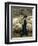 An Iraqi Shepherd, a Young Girl, Herds Her Sheep-null-Framed Premium Photographic Print