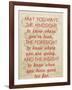 An Irish Blessing on Hindsight, Foresight & Insight - 1741, Ireland Map-null-Framed Giclee Print