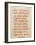 An Irish Blessing on Hindsight, Foresight & Insight - 1741, Ireland Map-null-Framed Giclee Print