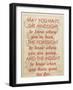 An Irish Blessing on Hindsight, Foresight & Insight - 1741, Ireland Map-null-Framed Giclee Print