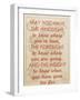 An Irish Blessing on Hindsight, Foresight & Insight - 1741, Ireland Map-null-Framed Giclee Print