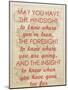 An Irish Blessing on Hindsight, Foresight & Insight - 1741, Ireland Map-null-Mounted Giclee Print