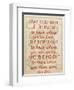 An Irish Blessing on Hindsight, Foresight & Insight - 1741, Ireland Map-null-Framed Giclee Print