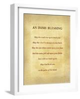 An Irish Blessing-The Inspirational Collection-Framed Art Print