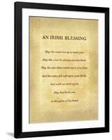 An Irish Blessing-The Inspirational Collection-Framed Giclee Print