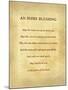 An Irish Blessing-The Inspirational Collection-Mounted Giclee Print