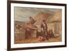 'An Irish Eviction', 1850 (1906)-Frederick Goodall-Framed Giclee Print