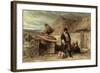 An Irish Eviction-Frederick Goodall-Framed Giclee Print