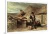 An Irish Eviction-Frederick Goodall-Framed Giclee Print