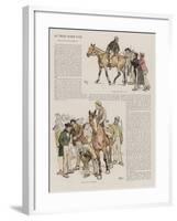 An Irish Horse Fair-Hugh Thomson-Framed Giclee Print