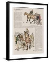 An Irish Horse Fair-Hugh Thomson-Framed Giclee Print