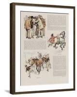 An Irish Horse Fair-Hugh Thomson-Framed Giclee Print