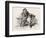 An Irish "Luricane" Riding on a Dog-Collin De Plancy-Framed Art Print