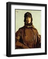 An Irish Pilot, 1928-Sir John Lavery-Framed Giclee Print