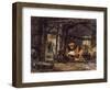 An Iron Foundry 1798, Watercolour on Paper-J. M. W. Turner-Framed Giclee Print