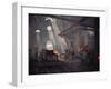 An Iron Foundry-Fernand Cormon-Framed Giclee Print