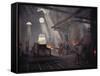 An Iron Foundry-Fernand Cormon-Framed Stretched Canvas