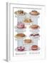 An Irresistible Array of Calorie-Filled Desserts-null-Framed Art Print