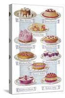 An Irresistible Array of Calorie-Filled Desserts-null-Stretched Canvas