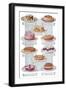 An Irresistible Array of Calorie-Filled Desserts-null-Framed Art Print