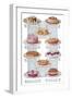 An Irresistible Array of Calorie-Filled Desserts-null-Framed Art Print