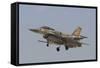 An Israeli Air Force F-16I Sufa Prepares for Landing-Stocktrek Images-Framed Stretched Canvas
