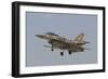 An Israeli Air Force F-16I Sufa Prepares for Landing-Stocktrek Images-Framed Photographic Print