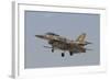 An Israeli Air Force F-16I Sufa Prepares for Landing-Stocktrek Images-Framed Photographic Print
