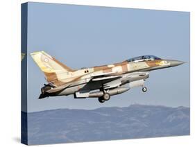 An Israeli Air Force F-16I Sufa-Stocktrek Images-Stretched Canvas